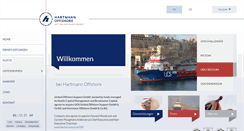 Desktop Screenshot of hartmann-offshore.com
